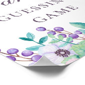 Baby shower snoep gokt spel. Raad eens hoeveel Poster (Hoek)