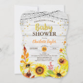 Baby shower-soonbloemkool kaart (Voorkant)