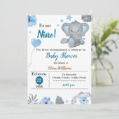 Baby shower-Spaans Kaart (Staand voorkant)