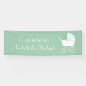  Baby shower Spandoek (Horizontaal)