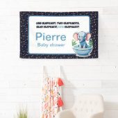 Baby shower spandoek (Insitu)