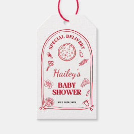 Baby Shower Special Delivery Gift Tag Cadeaulabel