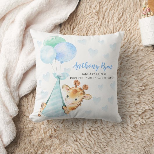 Baby shower speciale Giraffe levering Kussen (Deken)