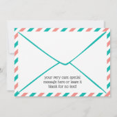 Baby shower Speciale levering na Kantoor Kaart (Achterkant)