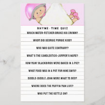 Baby shower spel en Ouderschap advies