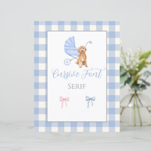 Baby shower  Spel Sjabloon