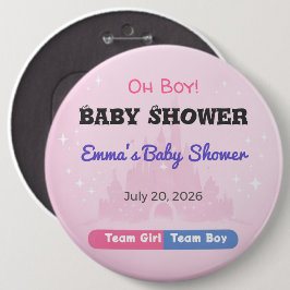 Baby Shower Speldje | Team Meisje | Team Jongen |