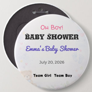 Baby Shower Speldje Team Meisje Team Jongen