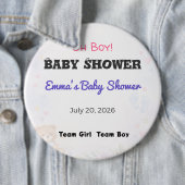 Baby Shower Speldje | Team Meisje | Team Jongen | (In situ)