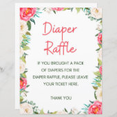 Baby shower Spelroze en ivoren flesjes (Voorkant / Achterkant)