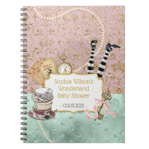 Baby shower Spiral Foto van Wonderland Notitieboek