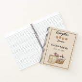  Baby shower Spiral Gastenboek Notitieboek (Binnen)