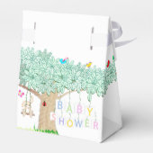 Baby shower Spring Garden Celebration Party Bedankdoosjes (Achterkant)