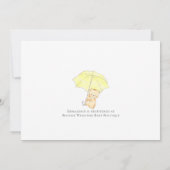 Baby shower Sprinkle Beer-ballonnen en banner (Achterkant)