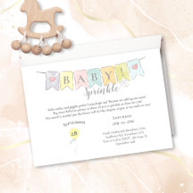 Baby shower Sprinkle Beer-ballonnen en banner