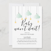 Baby shower, Sprinkle Neutral Cancellation Kaart (Voorkant)