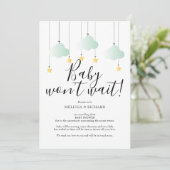 Baby shower, Sprinkle Neutral Cancellation Kaart (Staand voorkant)