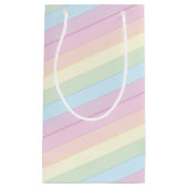 Baby shower Sprinkle Rainbow Raindrop Cloud Klein Cadeauzakje (Voorkant)