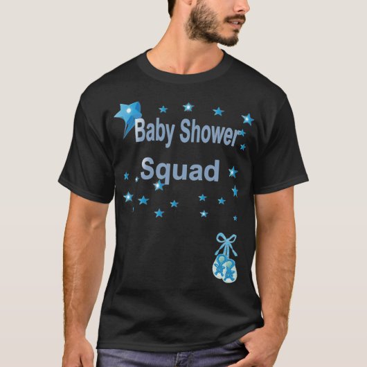 Baby Shower Squad squad -  T-shirt (Voorkant)