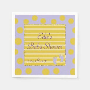 Baby shower Standaard luiers/roze maken een douche Servet