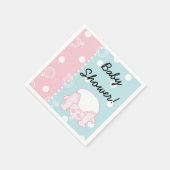Baby shower Standard Cocktail Napkin-BABY Servetten (Hoek)