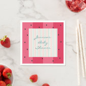 Baby shower Standard Napkins/Watermelon Umbrella Servetten (Insitu)