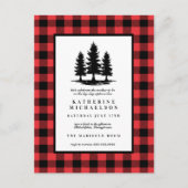 BABY SHOWER | Stedelijke buffelcontroles in de bos Briefkaart (Voorkant)