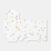 Baby shower  sterren bedankdoosjes (Uitgevouwen)