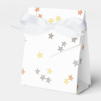 Baby shower  sterren bedankdoosjes