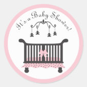 Baby shower Sticker (Voorkant)