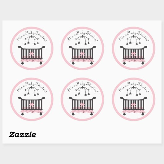 Baby shower Sticker (Vel)