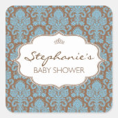 Baby shower Sticker (Voorkant)