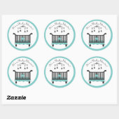 Baby shower Sticker (Vel)