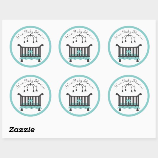 Baby shower Sticker (Vel)