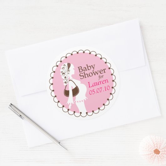 Baby shower Sticker (Envelop)