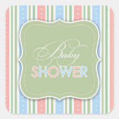 Baby shower Sticker (Voorkant)