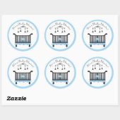 Baby shower Sticker (Vel)