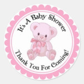 baby shower sticker (Voorkant)