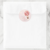 Baby shower Sticker Beren ballonnen (Tas)