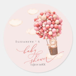 Baby shower Sticker Beren ballonnen