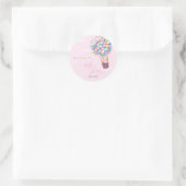 Baby shower Sticker Beren ballonnen (Tas)