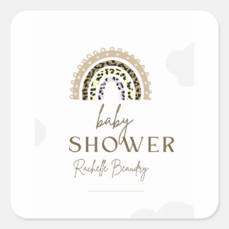 Baby Shower Sticker | Cute Baby Thema Sticker