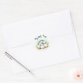 Baby Shower Sticker Dinosaur Dino Mite Feestje (Envelop)