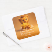 Baby Shower Sticker – Little Lion & Star (Envelop)