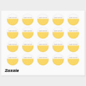 BABY SHOWER STICKER :: regen daalt 10 (Vel)