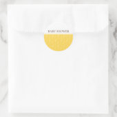 BABY SHOWER STICKER :: regen daalt 10 (Tas)