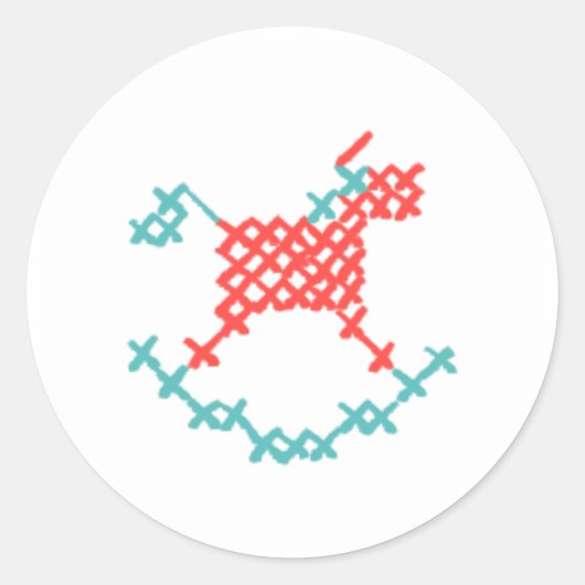 Baby Shower Stickers (Voorkant)