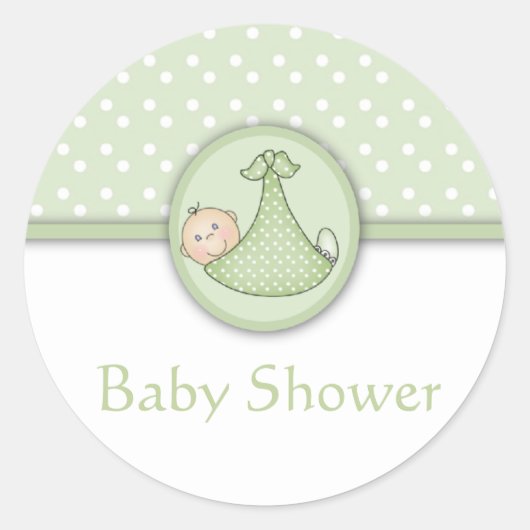  Baby shower stickers (Voorkant)