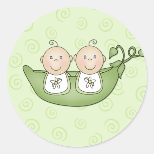  Baby shower stickers (Voorkant)
