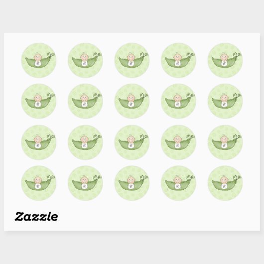  Baby shower stickers (Vel)